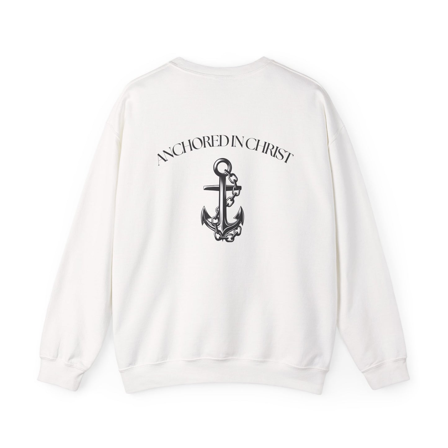 Anchored In Christ Unisex Crewneck Sweatshirt