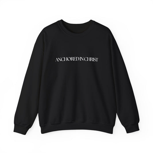 Anchored In Christ Unisex Crewneck Sweatshirt