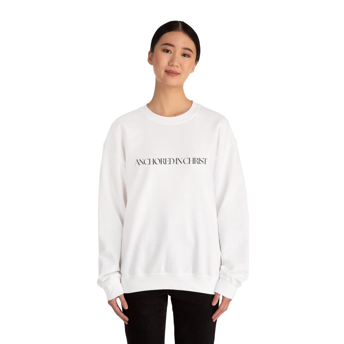 Anchored In Christ Unisex Crewneck Sweatshirt