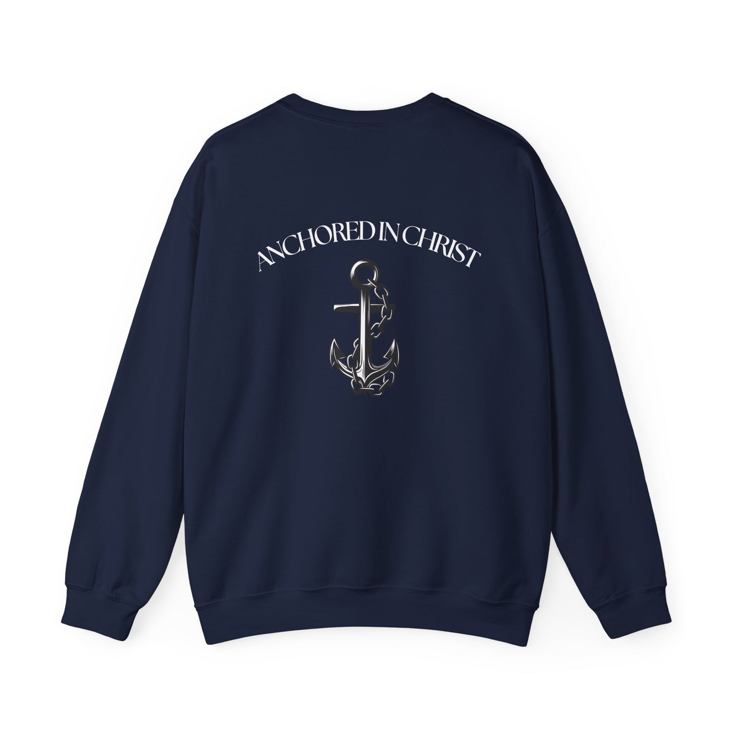 Anchored In Christ Unisex Crewneck Sweatshirt