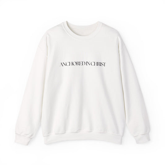 Anchored In Christ Unisex Crewneck Sweatshirt