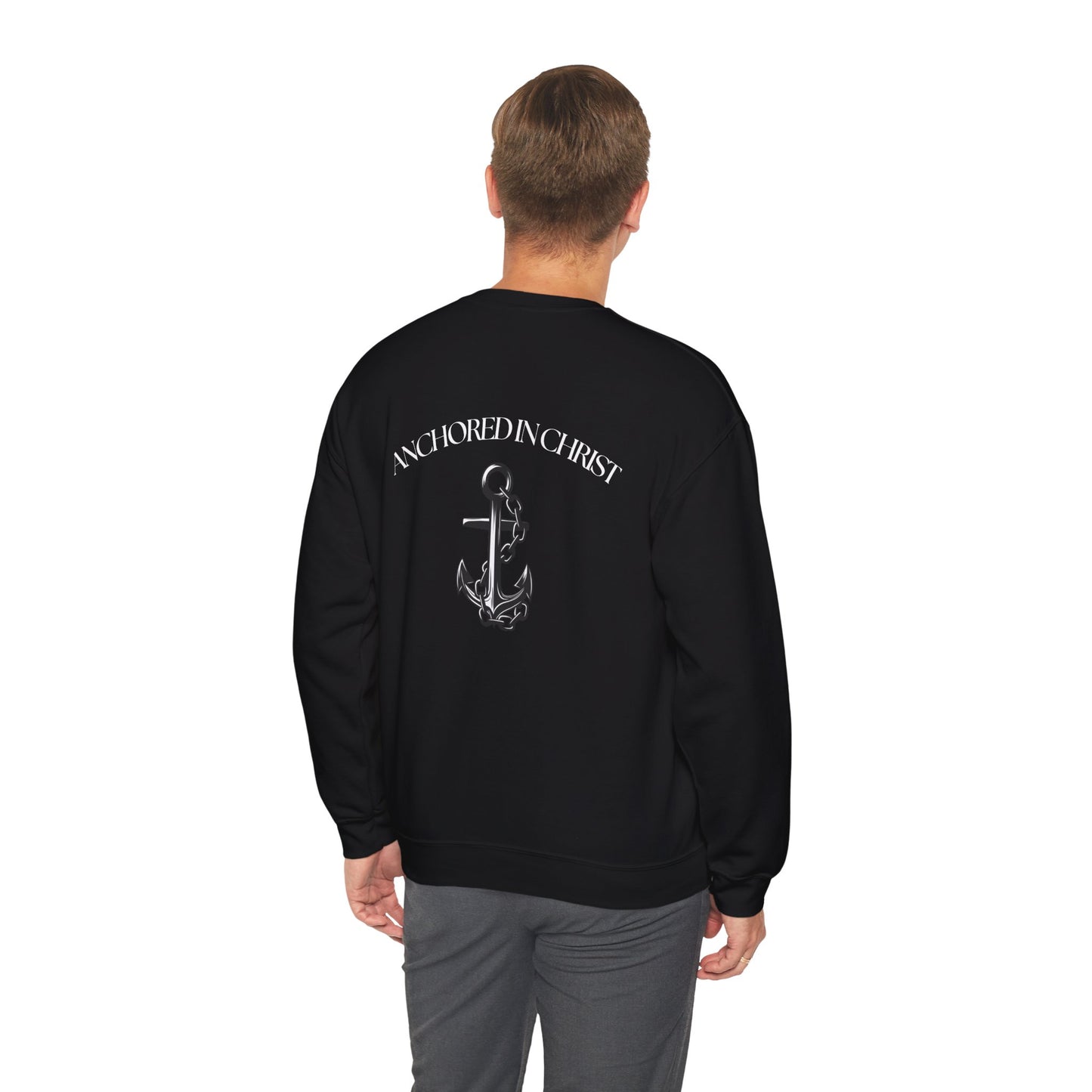 Anchored In Christ Unisex Crewneck Sweatshirt