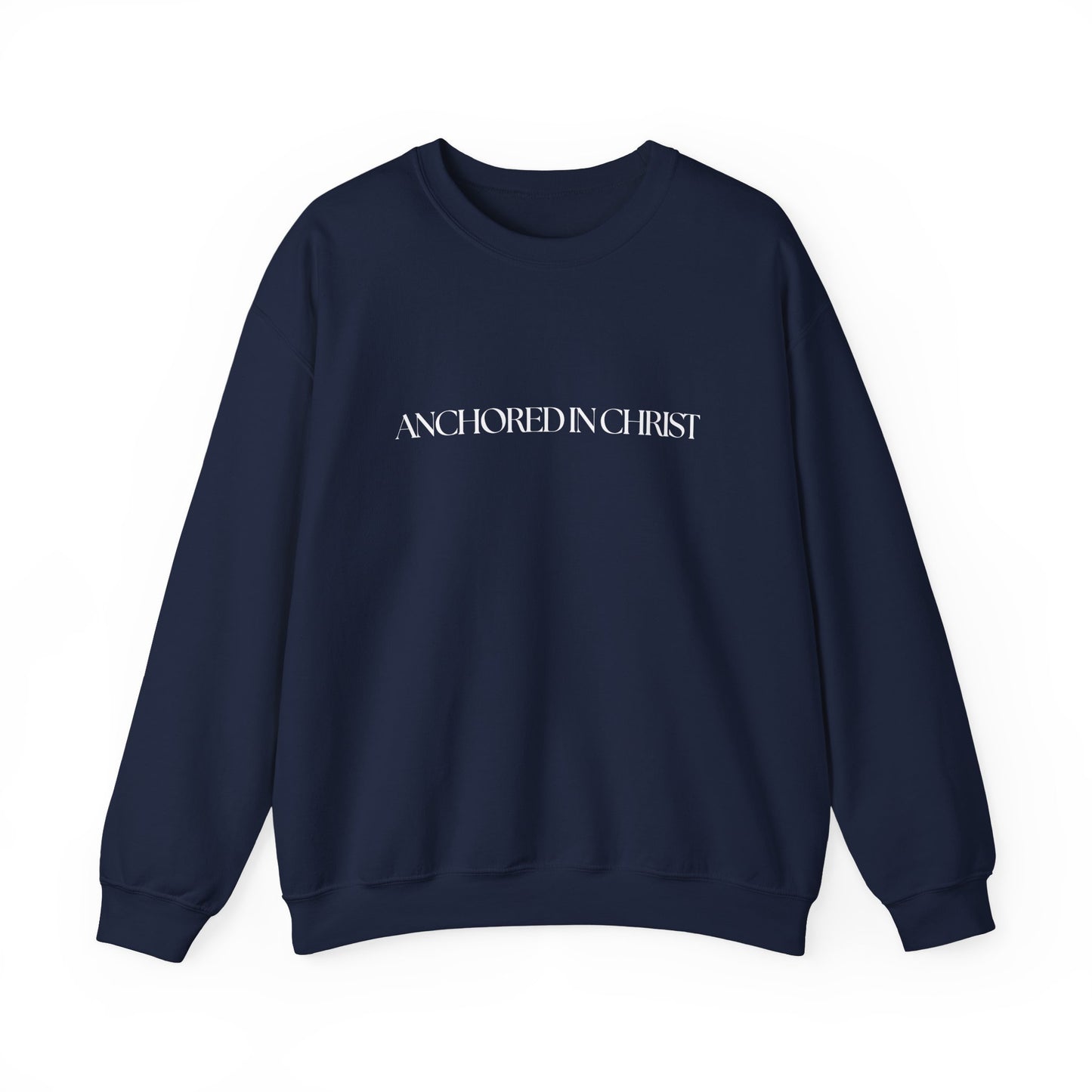 Anchored In Christ Unisex Crewneck Sweatshirt