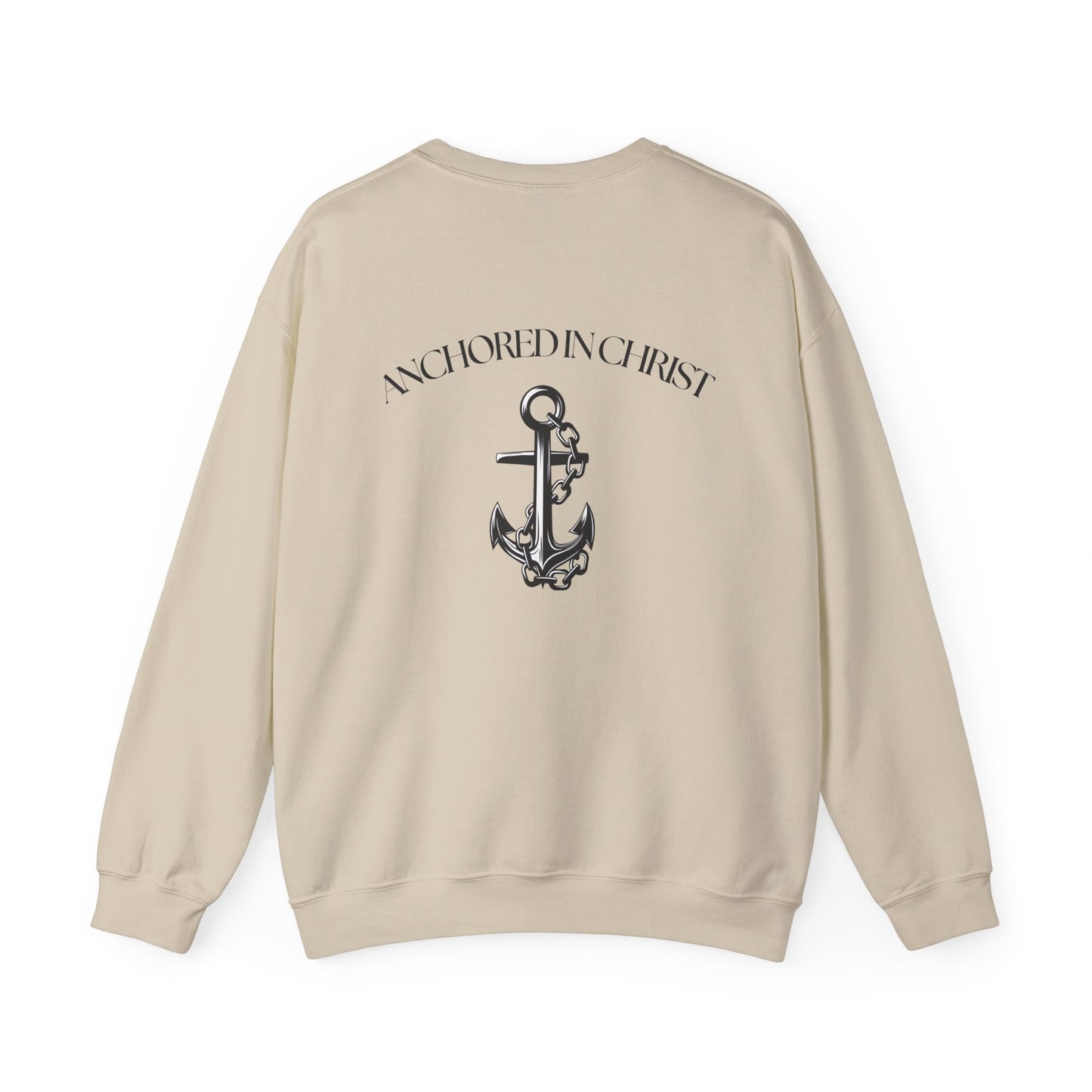 Anchored In Christ Unisex Crewneck Sweatshirt