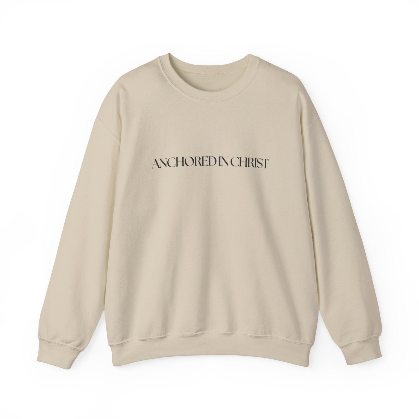 Anchored In Christ Unisex Crewneck Sweatshirt