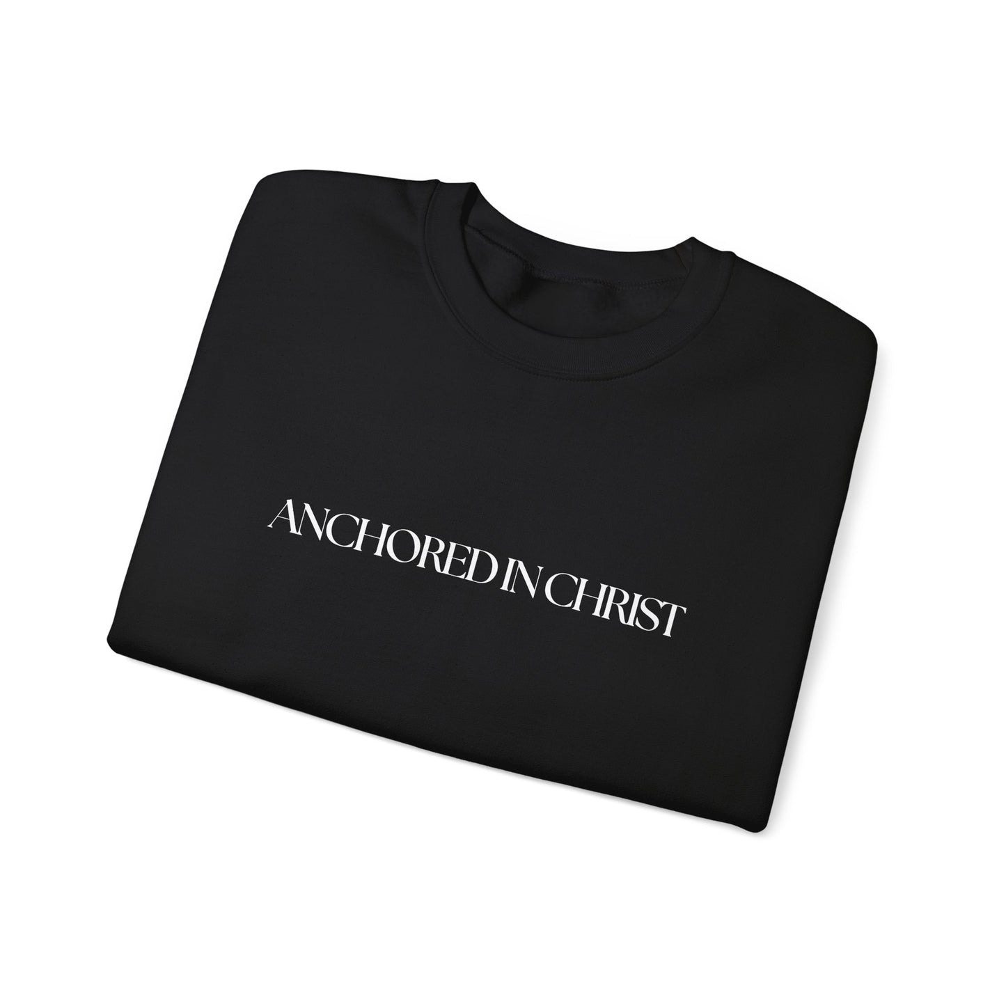 Anchored In Christ Unisex Crewneck Sweatshirt